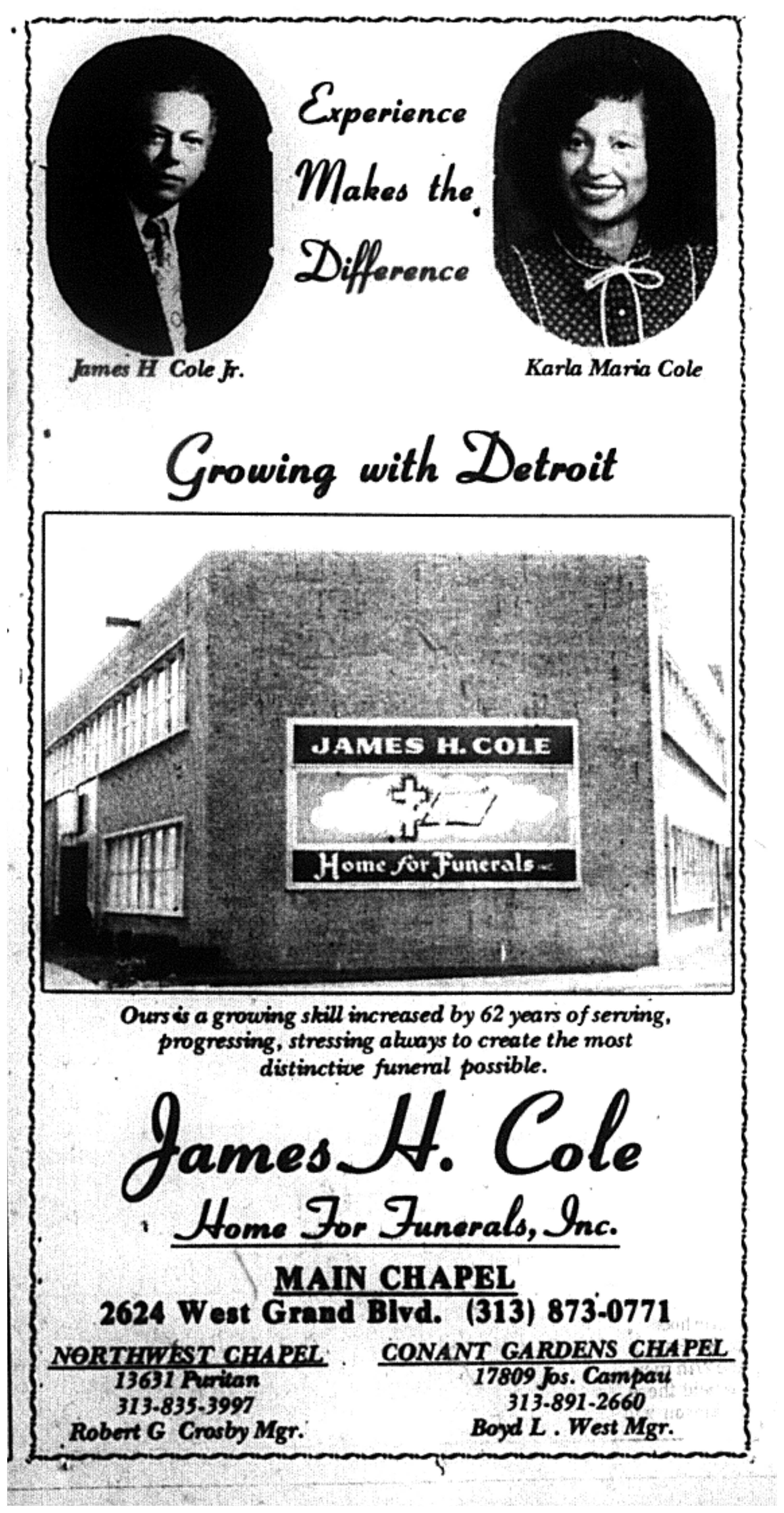 James H. Cole & Charles T. Cole | The Business of Black Death in Detroit3258 x 6282